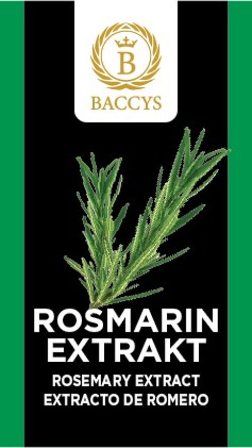BACCYS Aromaextrakt - ROSMARIN - 10ml