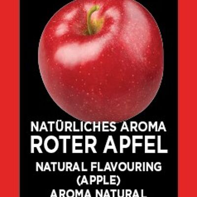 BACCYS Natürliches Aroma - ROTER APFEL - 10ml