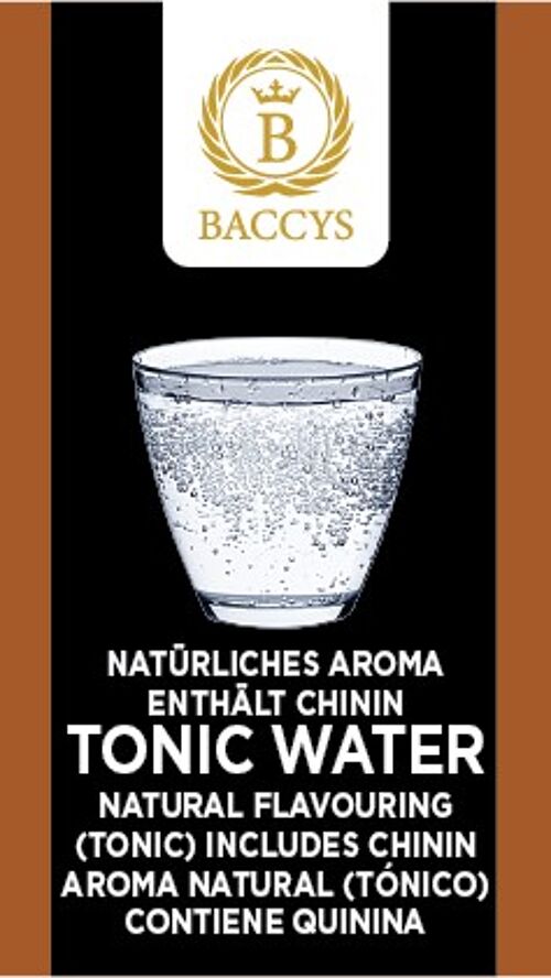BACCYS Natürliches Aroma - TONIC WATER - 10ml