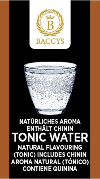 Arôme Naturel BACCYS - EAU TONIQUE - 10ml