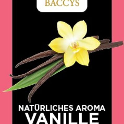 BACCYS Natürliches Aroma - VANILLE - 10ml