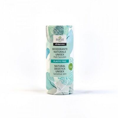 Desodorante sólido mixto orgánico para pieles sensibles, aloe vera, 55g