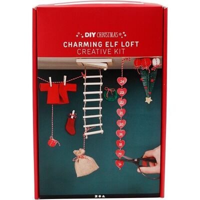 Kit de Navidad DIY - Elf World - Calendario de Adviento Loft