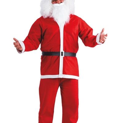 Articoli per feste - Costume Babbo Natale economico taglia unica(L-XL)  in busta