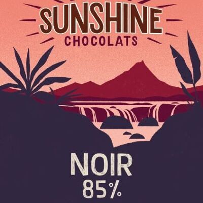 Tablette de Chocolat - Noir 85% bio et équitable