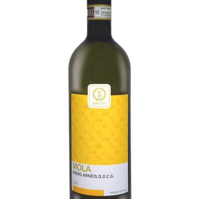 BACCYS Vin blanc italien - VIOLA - 0.75L