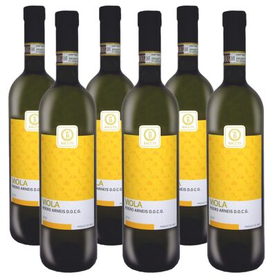 BACCYS Italienischer Weisswein - VIOLA - 6 x 0,75L