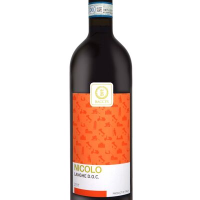 BACCYS Vin rouge italien - NICOLO - 0.75L