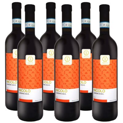 BACCYS Italienischer Rotwein - NICOLO - 6 x 0,75L