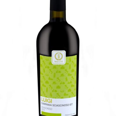 BACCYS Vin rouge italien - LUIGI - 0.75L