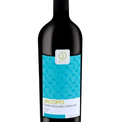 BACCYS Vino rosso italiano - JACOPO - 0.75L