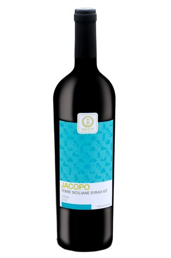 BACCYS Vin rouge italien - JACOPO - 0.75L 1