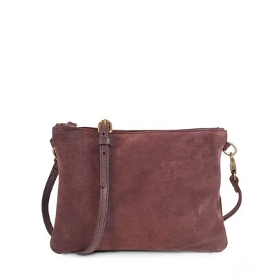 bolso de mano de ante oporto
