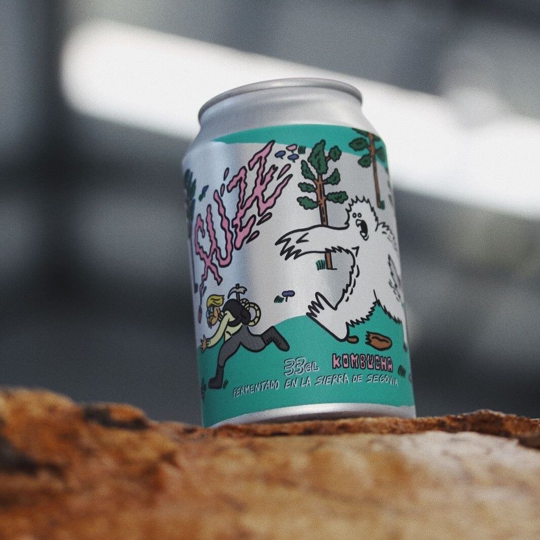 KOMBUCHA SOFT DRINK - Half Pie Out : Ananas et Basilic