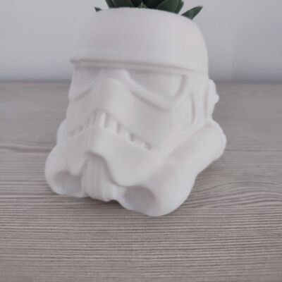 Maceta Stormtrooper - Star Wars - Decoración para el hogar y jardín