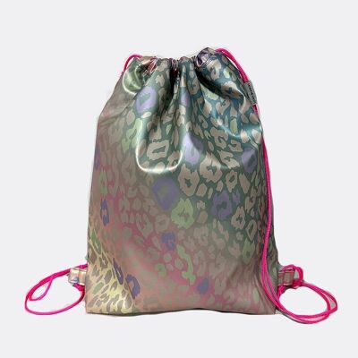 Mochila cuerdas impermeable animal print