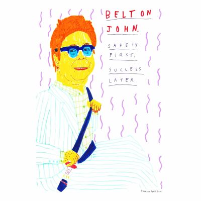 Belton John | Impresión de arte A4