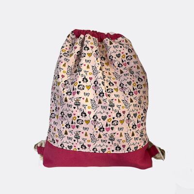 Princess string backpack