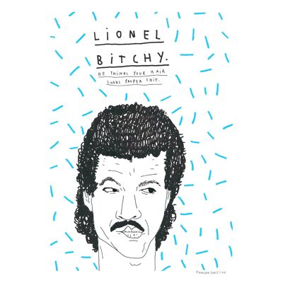 Lionel Bitchy | A4-Kunstdruck