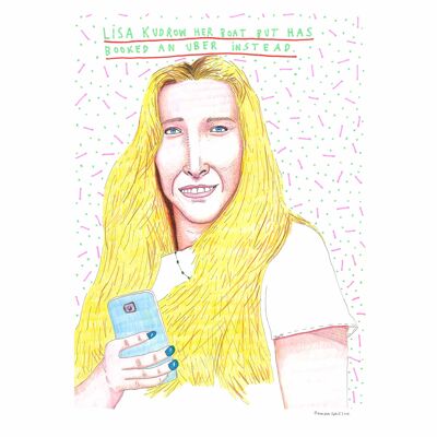Lisa Kudrow | Tirage d'art A4