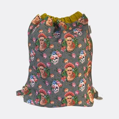 Frida and Catrinas drawstring backpack