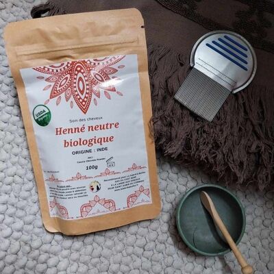Organic neutral henna - 100g