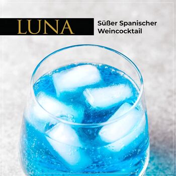 Cocktail au vin espagnol BACCYS - LUNA - 0.75L - lot de 6 6