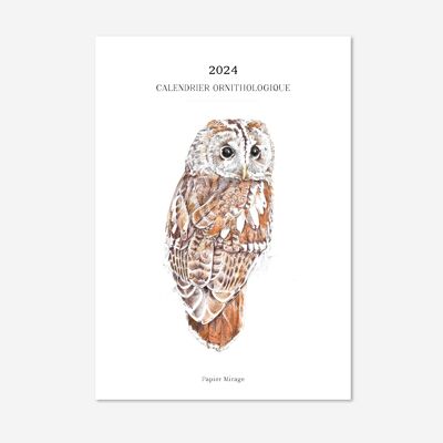 Calendario Ornitológico 2024