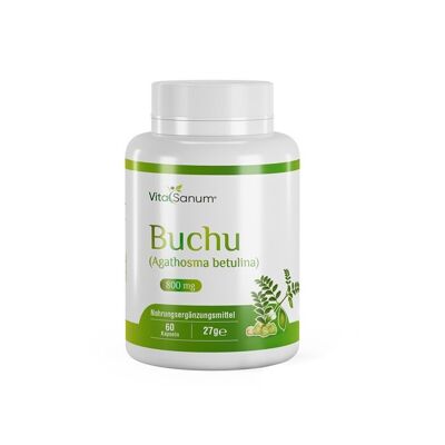VitaSanum® - Buchú (Agathosma betulina) 100 mg 60 cápsulas