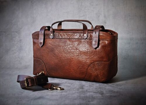 Womens Leather Handbag Shoulder bag Backpack all-in-one / Work Bag / Daily use / Shopping Bag / Agatha