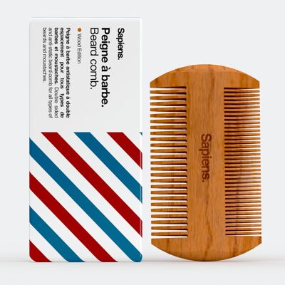 Beard comb - Pear wood