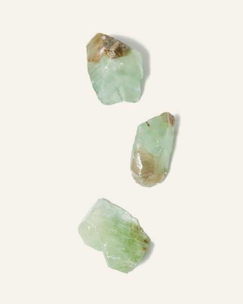 Raw Green Calcite