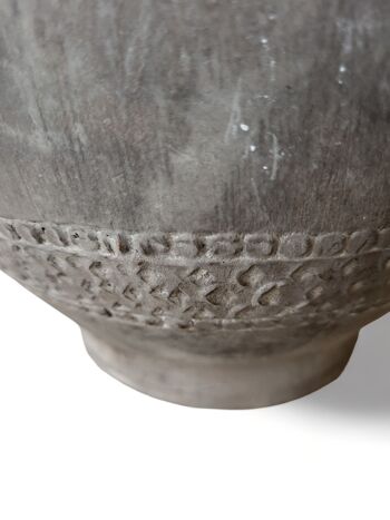 Lampe de Table Terracotta N°21 - Pied de lampe en céramique 14