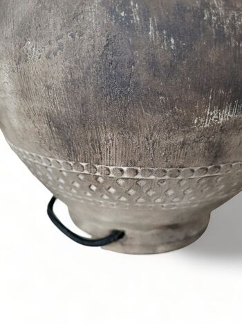 Lampe de Table Terracotta N°21 - Pied de lampe en céramique 16