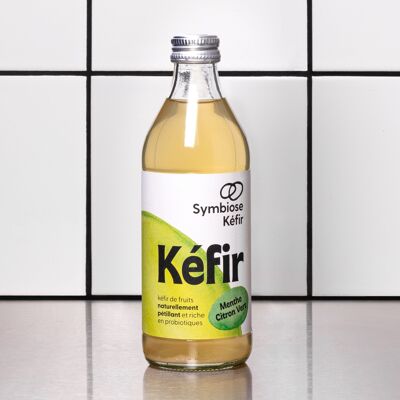 FRESCO - Kéfir de frutas - Menta Lima - 33cl