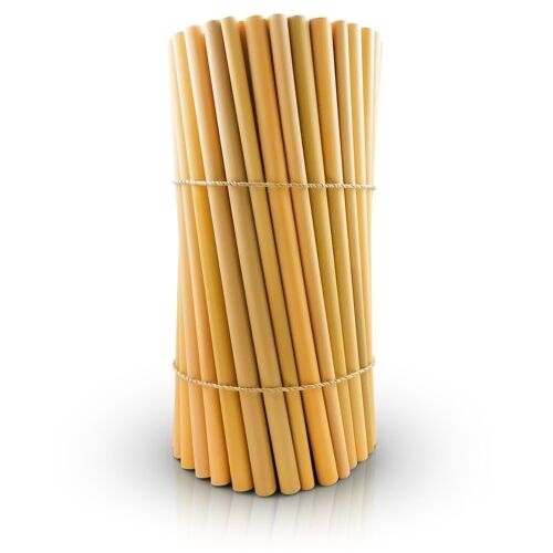 Bamboo straws – 50 units (22cm)