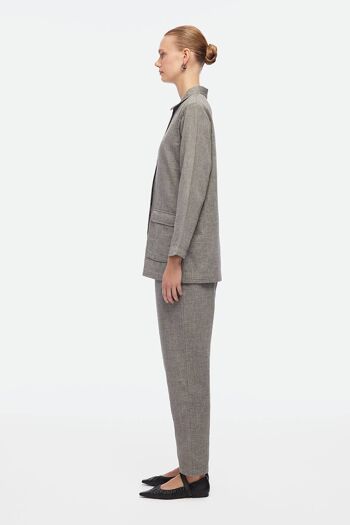 Pantalon ample gris (3356) 100% coton 4