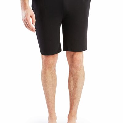 Bambus-Lounge-Shorts Schwarz