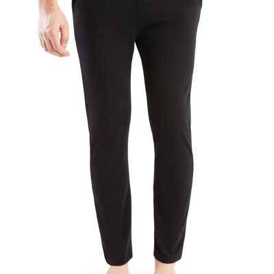 Pantalon lounge en bambou Noir