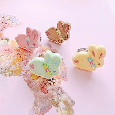 Pop Cutie Bunny Cookie  Kids Ring