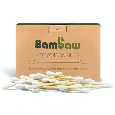 400 bamboo cotton swabs