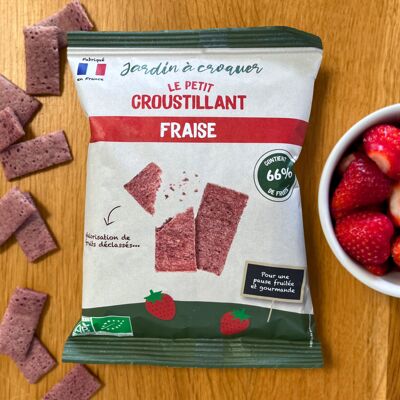 La piccola frutta croccante biologica - Fragola 50g