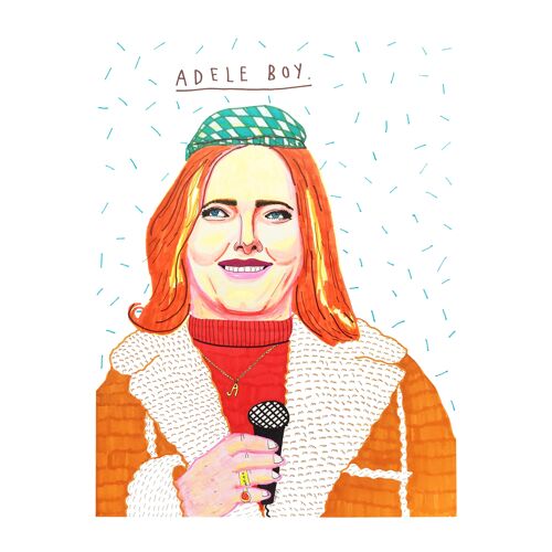 Adele Boy | A4 art print