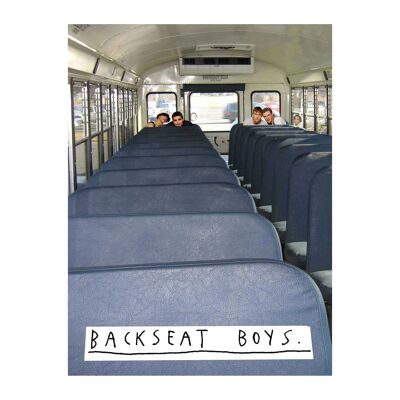 Backseat Boys | A4 art print