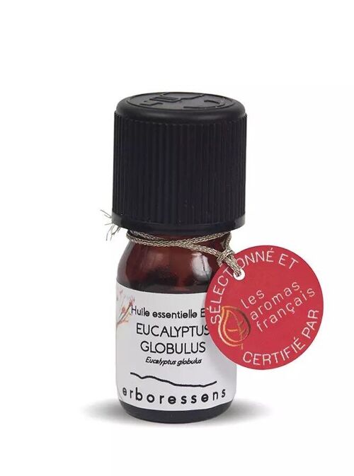 Huiles essentielles Bio "Eucalyptus globulus" par voie orale 5ml