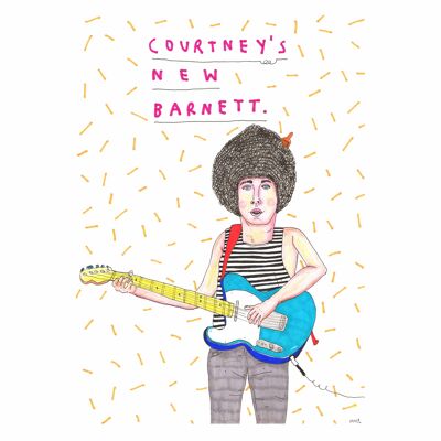 Courtneys neuer Barnett | A4-Kunstdruck