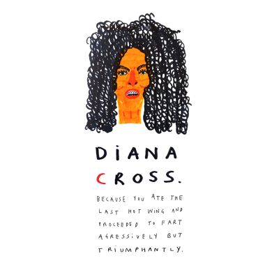 Diana Cross | A4 art print
