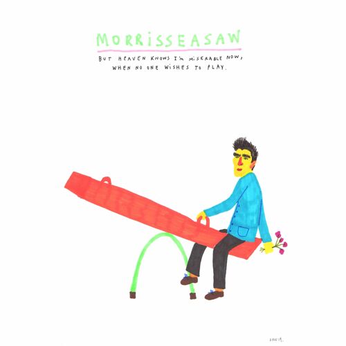 Morrisseasaw | A4 art print
