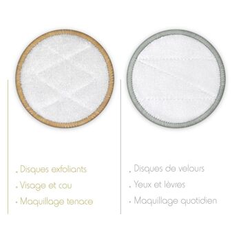 16 reusable make-up removal discs 5