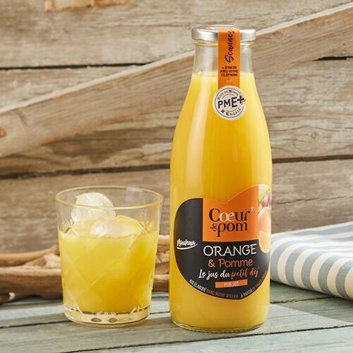 Pur Jus d’ORANGES & POMMES - 75cl